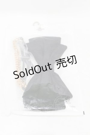 画像: m petit by misako / AMリボンスマホショルダー  ブラック H-25-07-13-1008-LO-ZA-NS-ZH