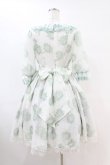 画像2: Angelic Pretty / Elegant Floraワンピース Free シロ/ミント H-25-07-13-1034-AP-OP-NS-ZH (2)