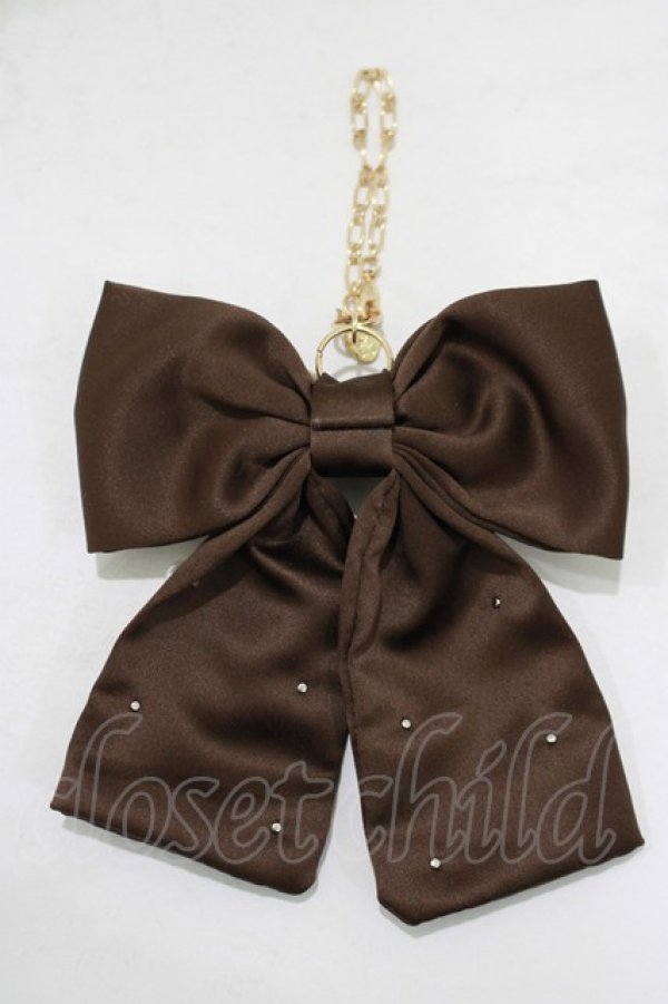 画像2: m petit by misako / NINA’sコラボバッグチャーム  ブラウン H-25-07-13-061-LO-ZA-NS-ZH (2)