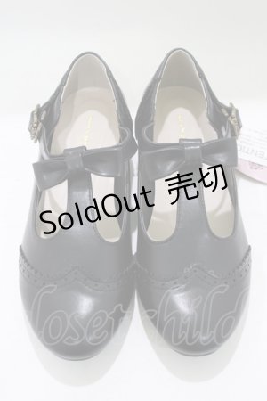 画像: m petit by misako / AMPUリボンストラップP S ブラック H-25-07-13-080-LO-SH-NS-ZH