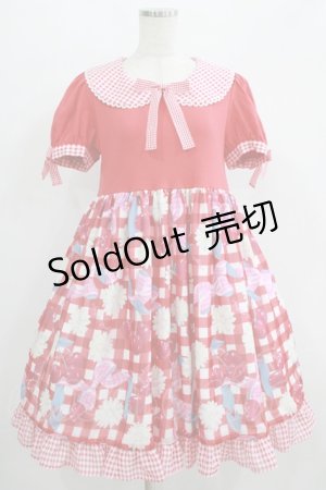 画像: Angelic Pretty / Sweet Cherry Margaretカットワンピース Free アカ H-25-07-14-001-AP-OP-NS-ZH