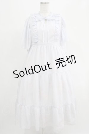 画像: To Alice / 花柄シフォンワンピース M サックス H-25-07-14-029-LO-OP-NS-ZH