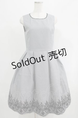 画像: Catherine Cottage / フロッキープリントワンピース 9号 ブラック H-25-07-14-031-LO-OP-NS-ZH