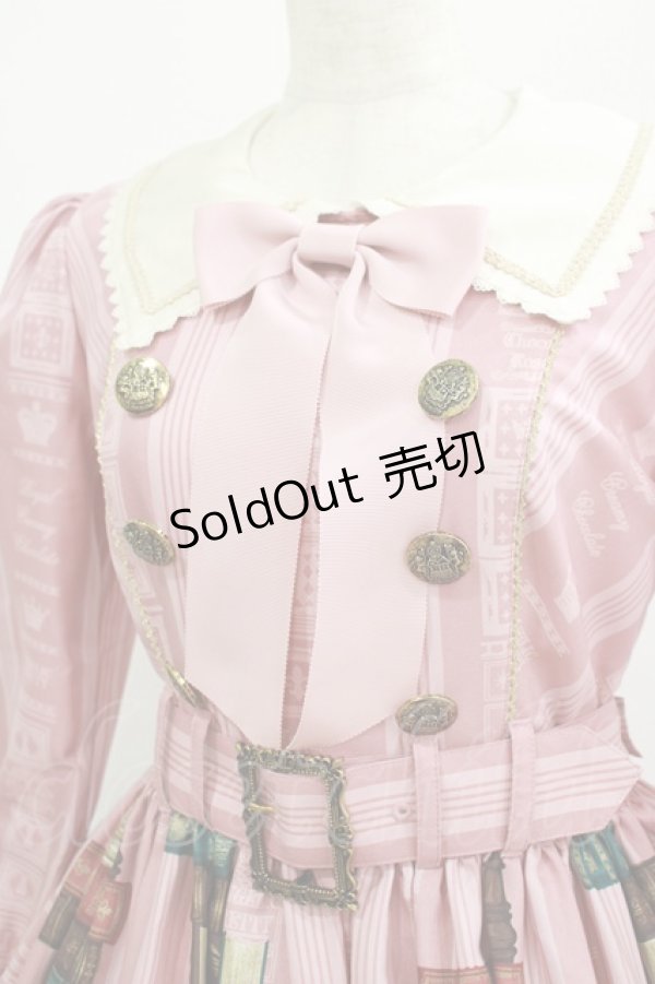 画像4: Angelic Pretty / Memorial Libraryワンピース Free ピンク H-25-07-14-038-AP-OP-NS-ZH (4)