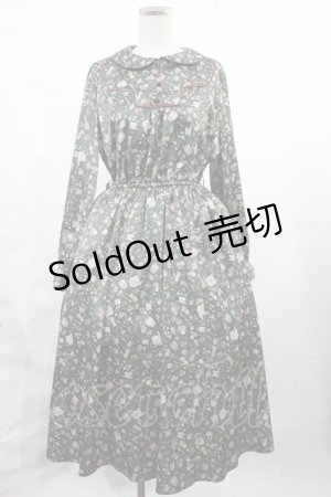 画像: Fi.n.t / ティータイム柄ワンピース Free GREEN H-25-07-14-1011-CA-OP-NS-ZH