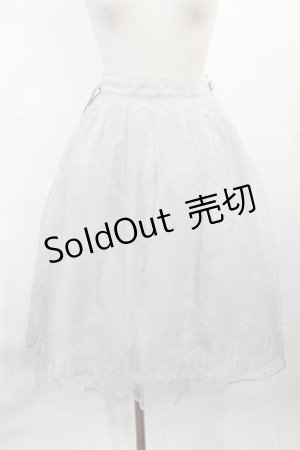 画像: an another angelus / ドットオーガンジータックスカート Free BLUE GRAY H-25-07-14-1018-CA-SK-NS-ZH