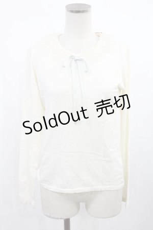 画像: Fi.n.t / フラワーカラープルオーバー Free IVORY H-25-07-14-1022-CA-TO-NS-ZH