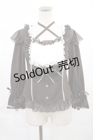 画像: Angelic Pretty / 切替シャーリングカットソー Free ブラウン H-25-07-14-1026-AP-TO-NS-ZH