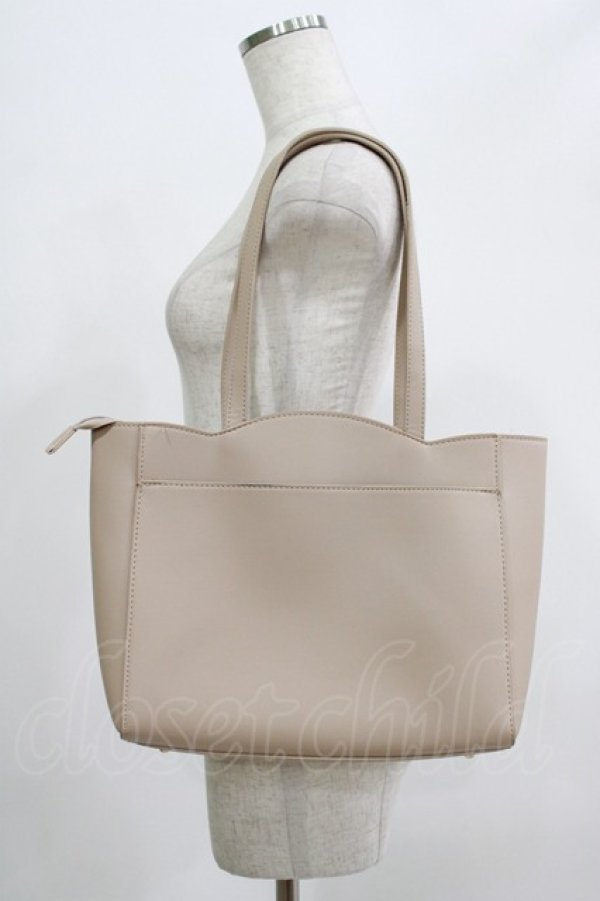 画像2: m petit by misako / AMリボントートバッグ  ベージュ H-25-07-14-065-LO-BG-NS-ZH (2)