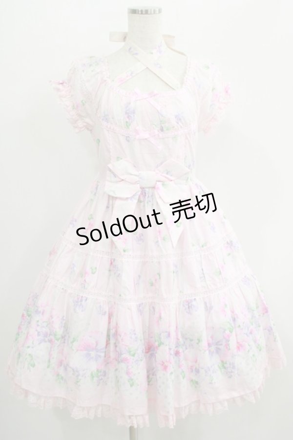 画像1: Angelic Pretty / Sugar Pansyワンピース Free ピンク H-25-07-14-010-AP-OP-NS-ZH (1)