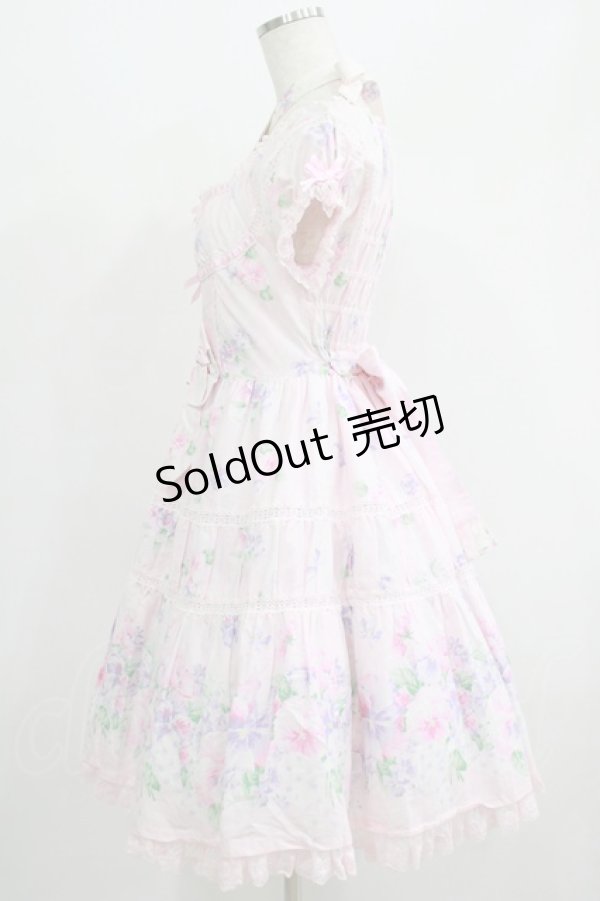 画像2: Angelic Pretty / Sugar Pansyワンピース Free ピンク H-25-07-14-010-AP-OP-NS-ZH (2)