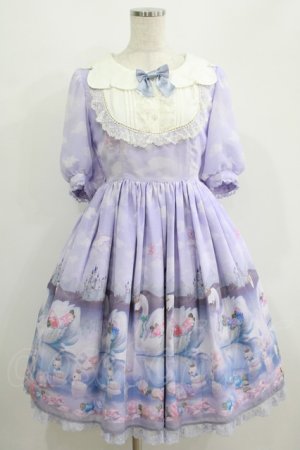 画像: Angelic Pretty / Milky Swan襟付ワンピース Free ラベンダー H-25-07-14-002-AP-OP-NS-ZH