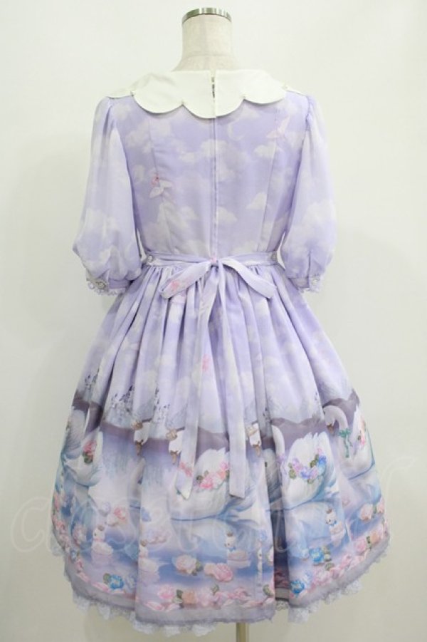 画像3: Angelic Pretty / Milky Swan襟付ワンピース Free ラベンダー H-25-07-14-002-AP-OP-NS-ZH (3)