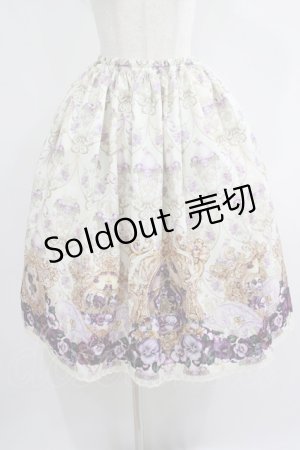画像: Enchantlic Enchantilly / すみれ姫の王冠スカート Free アイボリー H-25-07-14-022-LO-SK-NS-ZH