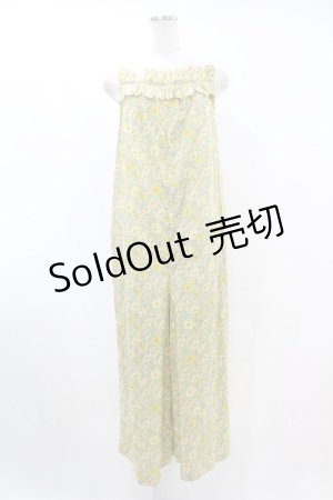 画像: Jane Marple Dans Le Salon / Meadow Songのサロペットドレス  イエロー H-25-07-15-1001-JM-PA-KB-ZH
