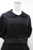 画像4: Jane Marple / ヴィンテージストライプレースコラボレーションドレス  ブラック×ブラック H-25-07-15-1027-JM-OP-KB-ZH (4)