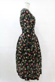 画像3: Jane Marple / Fortune gardeｎ side ribbon dress M ブラック H-25-07-15-1004-JM-OP-ET-ZH (3)