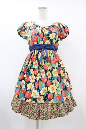画像: Shirley Temple / LIBERTY FABRICワンピース 160 ブラック H-25-07-15-1040-ET-OP-KB-ZH