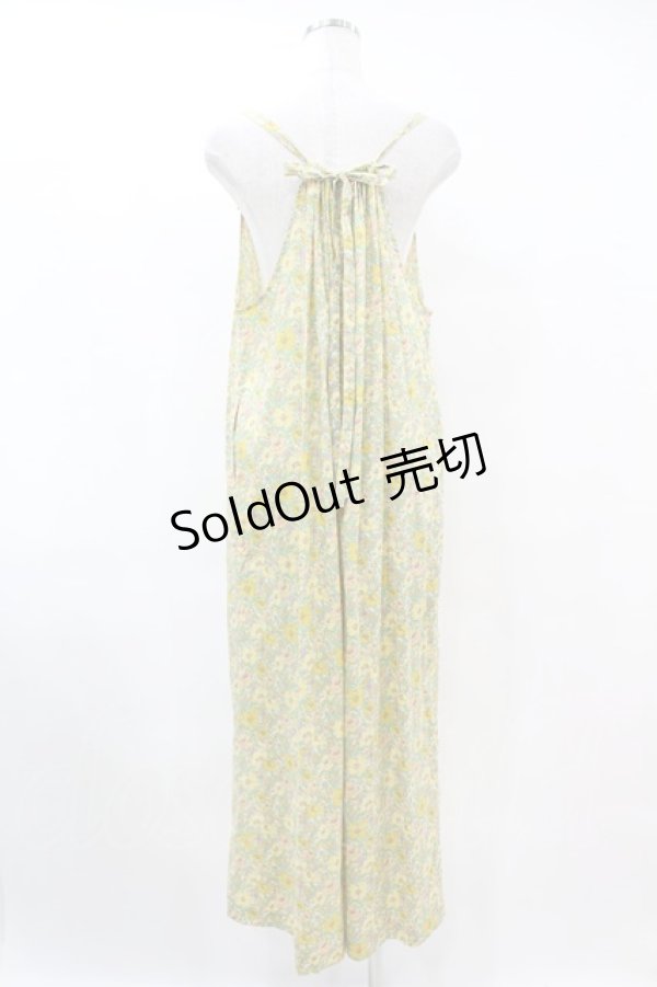 画像2: Jane Marple Dans Le Salon / Meadow Songのサロペットドレス  イエロー H-25-07-15-1001-JM-PA-KB-ZH (2)