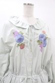 画像4: Jane Marple Dans Le Salon / Jardin Des Fleurs Embroideryドレス  ミント H-25-07-15-1011-JM-OP-KB-ZH (4)