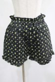 画像1: Candy Stripper / TINY ROSE QUILTING SHORTS 2 ブラック H-25-07-16-043-PU-PA-KB-ZH (1)