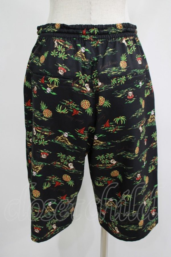 画像3: Candy Stripper / CANDY ISLAND HALF PANTS  ブラック H-25-07-16-045-PU-PA-KB-ZH (3)