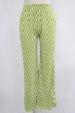 画像1: Candy Stripper / EASY FLARE CHINA PANTS  ライトグリーン H-25-07-16-046-PU-PA-KB-ZH (1)
