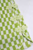 画像4: Candy Stripper / EASY FLARE CHINA PANTS  ライトグリーン H-25-07-16-046-PU-PA-KB-ZH (4)
