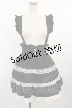画像: DearMyLove / レースチェックティアードサススカート S ブラック H-25-07-16-1018-EL-SK-NS-ZH