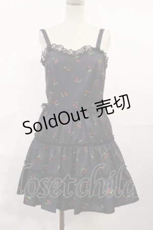 画像: Ank Rouge / チェリーティアード M ブラック H-25-07-16-1020-CA-OP-NS-ZH