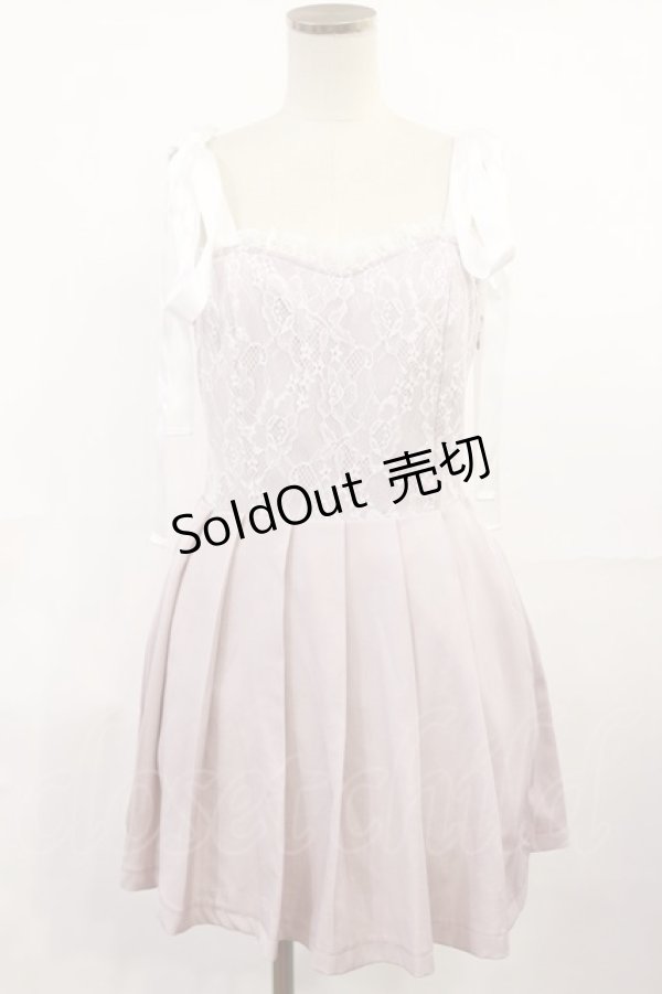 画像1: Ank Rouge / レースプリーツ M ピンク H-25-07-16-1022-CA-OP-NS-ZH (1)