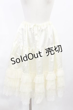 画像: BABY,THE STARS SHINE BRIGHT / レースフリルペチコート Free アイボリー H-25-07-16-1024-BA-SK-NS-ZH