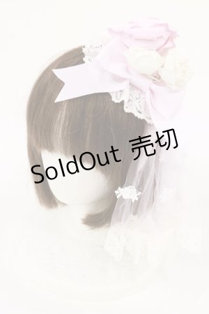 画像: BABY,THE STARS SHINE BRIGHT / アントワーヌブーケカチューシャ  ピンク H-25-07-16-1034-BA-AC-NS-ZH