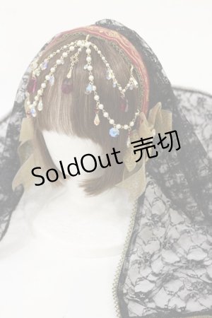 画像: ALICE and the PIRATES / FORTUNE TELLER ヴェール  ブラック H-25-07-16-1035-PA-AC-NS-ZH