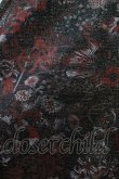 画像4: Qutie Frash / 和柄パニエスカート  黒 H-25-07-16-047-QU-SK-KB-ZH (4)