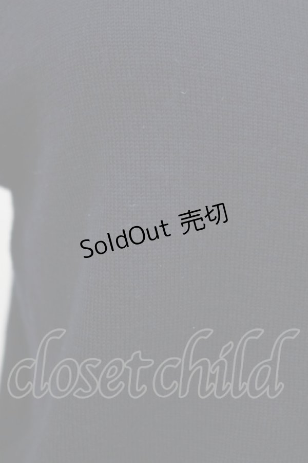 画像4: Jane Marple / ウールラウンドカーディガン  ネイビー H-25-07-16-061-JM-TO-KB-ZH (4)