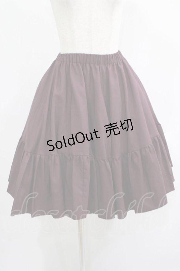 画像4: ATELIER BOZ / ディーンジャケットワンピース  ブラック×ボルドー H-25-07-16-021-EL-OP-KB-ZH (4)