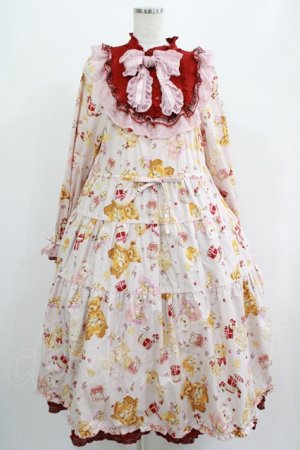 画像: PINK HOUSE / PINK HOUSE×misako aoki/Animal Happy Jamプリントワンピース Free ピンク H-25-07-17-004-LO-OP-NS-ZH