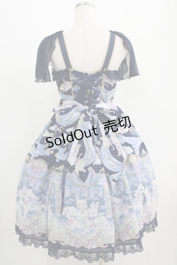 画像3: Angelic Pretty / Holy Theaterジャンパースカート Free ネイビー H-25-07-17-005-AP-OP-NS-ZH (3)