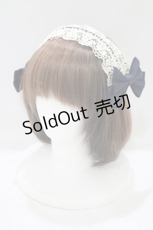 画像: Mary Magdalene / セントクレアヘッドドレス  ネイビー H-25-07-17-070-CL-AC-NS-ZH