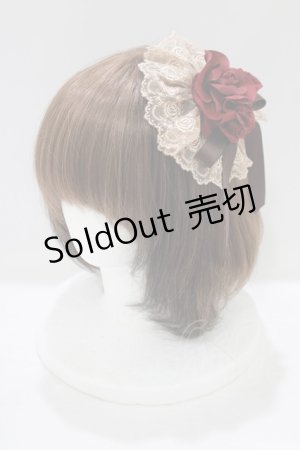画像: Mary Magdalene / ロゼットヘッドドレス  ストロベリー H-25-07-17-082-CL-ZA-NS-ZH