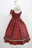 画像2: BABY,THE STARS SHINE BRIGHT / タータンチェックジャンパースカート Free エンジ H-25-07-17-013-BA-OP-NS-ZH (2)