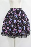 画像1: metamorphose / Jewel Butterflyスカート Free ブラック H-25-07-17-023-ME-SK-NS-ZH (1)