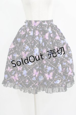 画像: metamorphose / Jewel Butterflyスカート Free ブラック H-25-07-17-023-ME-SK-NS-ZH