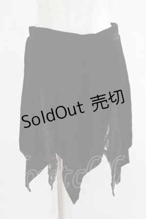 画像: KILL STAR / Lester Velvet Mini Skirt S 黒 H-25-07-18-024-SL-SK-KB-ZH