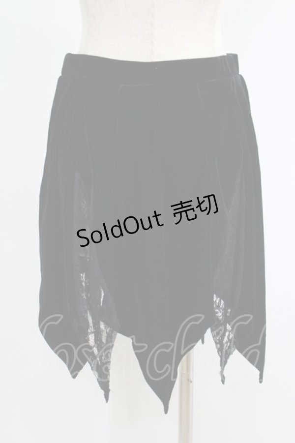 画像3: KILL STAR / Lester Velvet Mini Skirt S 黒 H-25-07-18-024-SL-SK-KB-ZH (3)