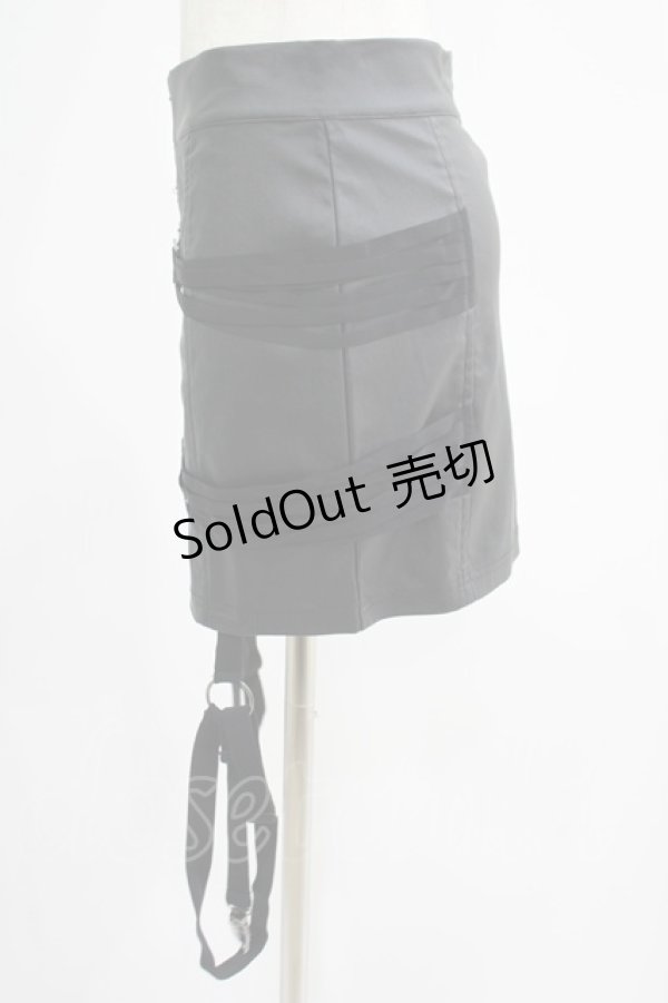 画像2: KILL STAR / DESOLATE FAIRYLAND SKIRT S ブラック H-25-07-18-027-SL-SK-KB-ZH (2)