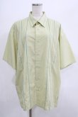 画像1: MILKBOY / CORD SHIRTS  マスタード×ブルー H-25-07-18-046-MB-BL-KB-ZH (1)