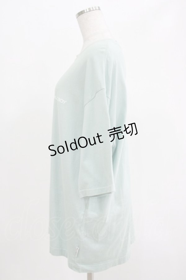 画像2: MILKBOY / MILK BOY TEE L フロストグリーン H-25-07-18-048-MB-TO-KB-ZT004 (2)