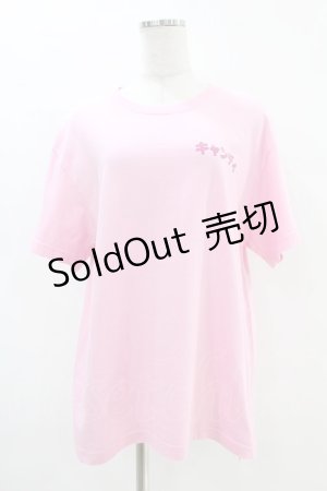 画像: Candy Stripper / PEANUTS COMIC TEE 2 ピンク H-25-07-18-1040-PU-TO-KB-ZH